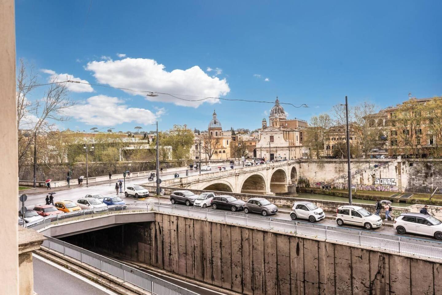 Splendid Flat On The Tiber River روما المظهر الخارجي الصورة